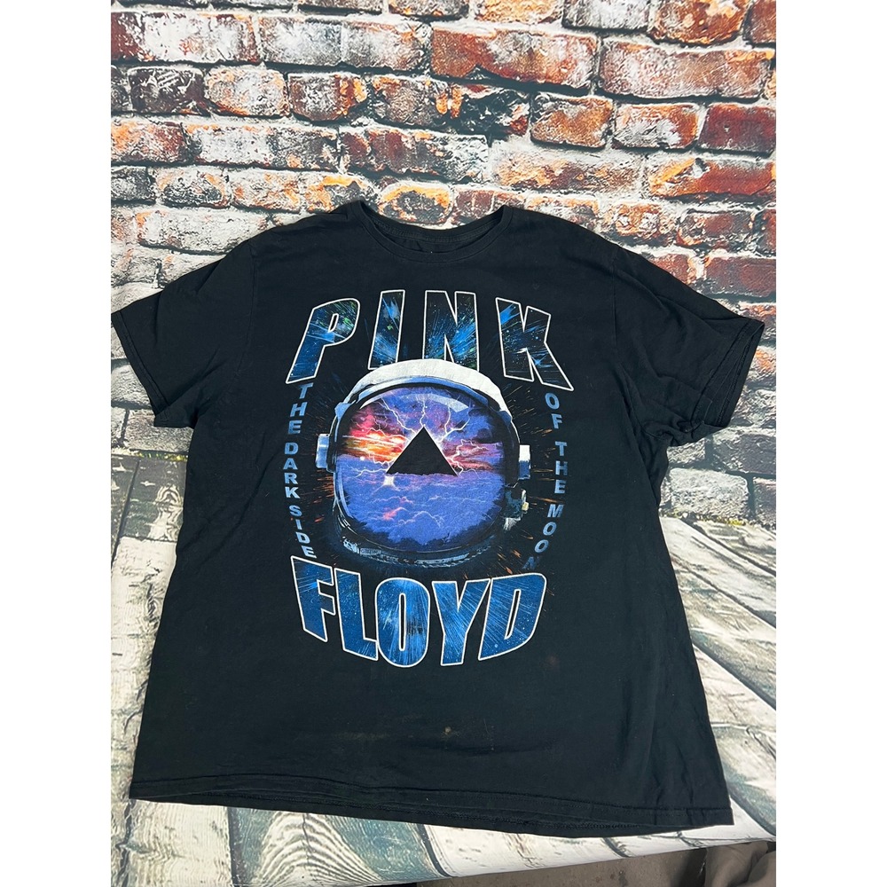 Pink Floyd The Dark Side Of The Moon Band Tee‎ Graphic Black XL Music